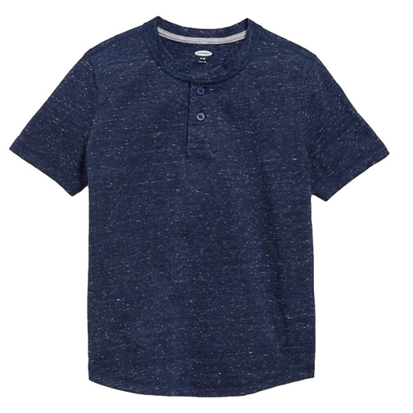 🌿Old Navy Jersey knit crew for Men’s navy with white speckles, size Medium 🌿 - Picture 1 of 5